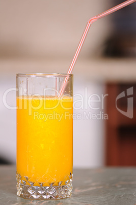 Juice in a glass