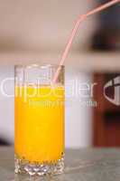 Juice in a glass