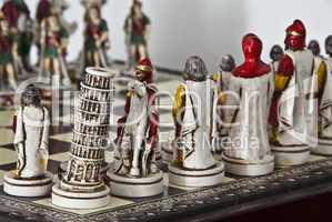 Chess Christmas Decorations, Tuscany, Italy