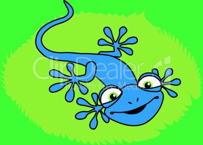 Blue gecko