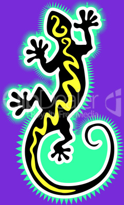 Black gecko