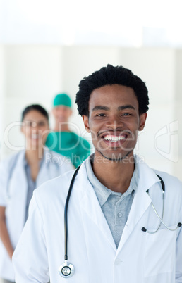 doctor smiling at the camera