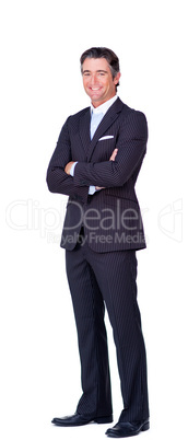 Attractive businessman