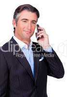 businessman using a mobile phone