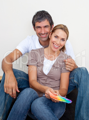 Couple paint their new house