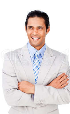 businessman with folded arms businessman with folded arms