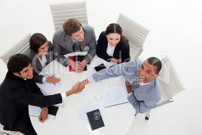 Multi-ethnic Business people
