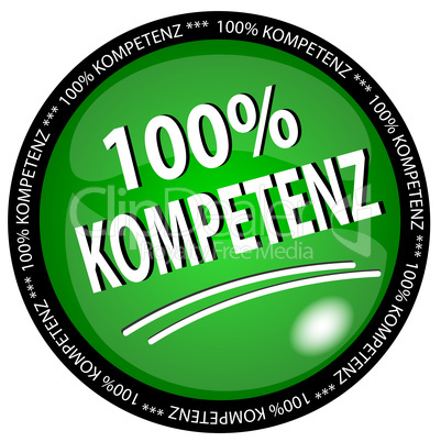 100% Kompetenz Button