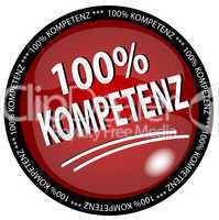 100% Kompetenz Button