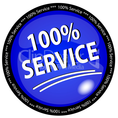 100% Service Button