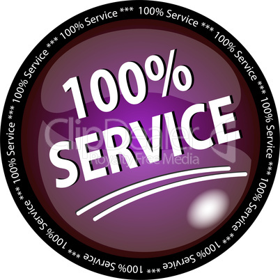 100% Service Button