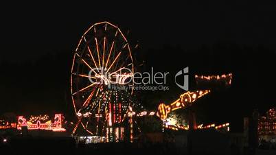 Ferris Wheel at night