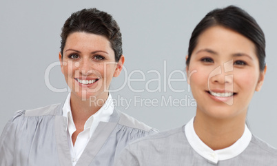 Multi-ethnic businesswomen