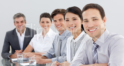 Business group in a meeting