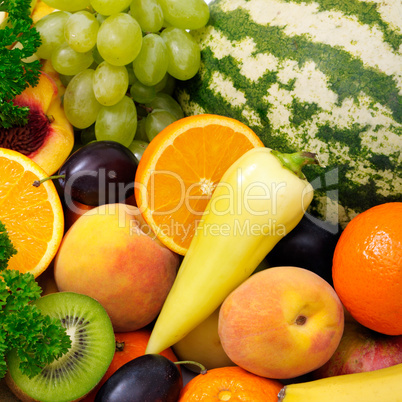 fruits and vegetables