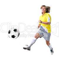 Soccer lady