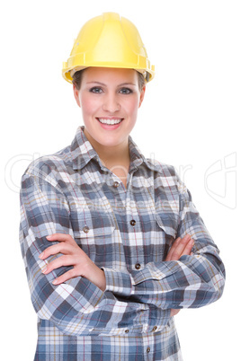 Contruction worker (woman)