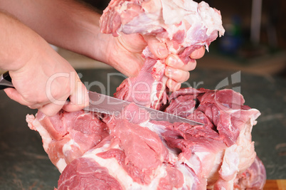 Meat cutting