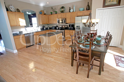 Kitchen and Breakfast Area