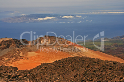 Vulkankrater im Teide Nationalpark - Teneriffa