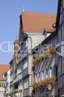 Häuser am Marktplatz in Wertheim