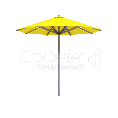 yellow umbrella