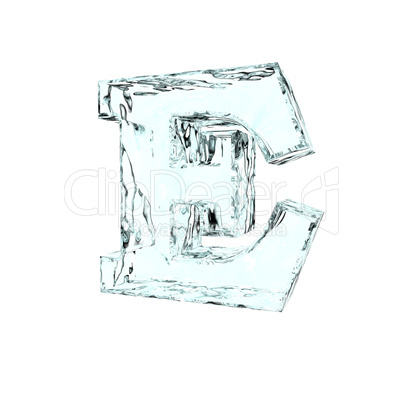 frozen letter E