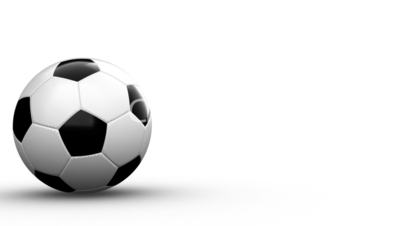 CGI soccer ball - loops, alpha channel