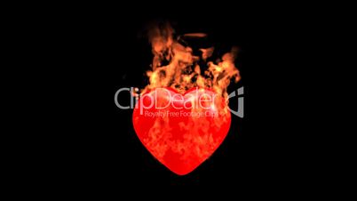 heart on fire - CGI