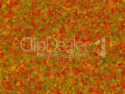Background of fall leaves