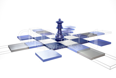 3D Chess Strategy Queen