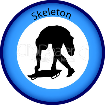button winterspiele skeleton