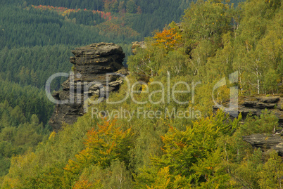 Zschirnstein Aussicht - Zschirnstein view 02