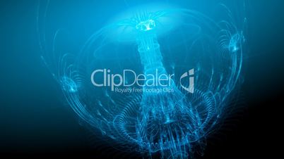 blue looping background  d4652B