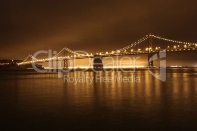 Bay Bridge (Foggy Night)