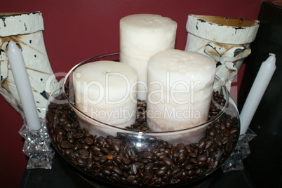 Coffee candles