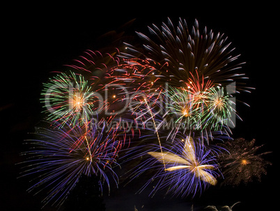 Edinburgh Festival fireworks