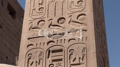 Obelisk, Luxor Tempel, Ägypten