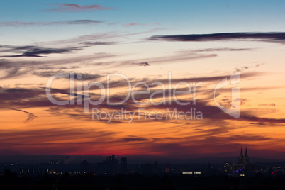 Skyline of Cologne