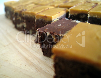 Chocolate Fudge with Pecan and Butter Scotch