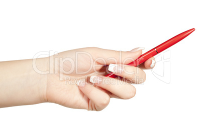Pointing with pen
