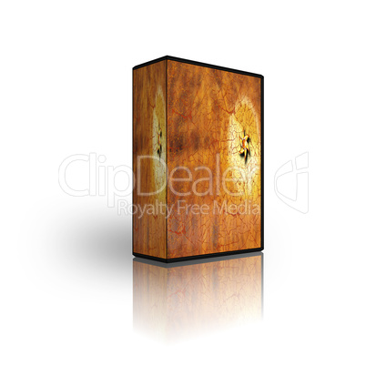 blank CD DVD box template