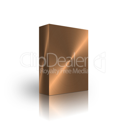 blank bronze brushed box template