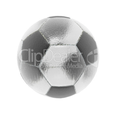 glass soccer ball