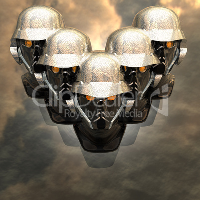 cyborg head
