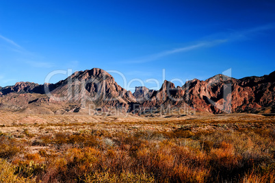 Image of mountains in Big Bend, Texas