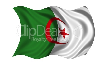 flagge algerien