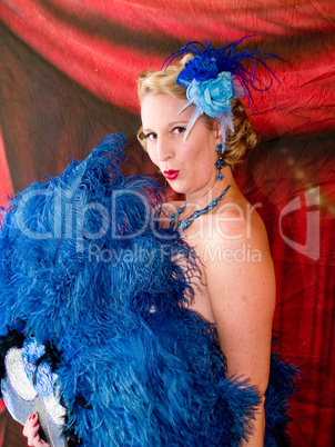 burlesque dancer