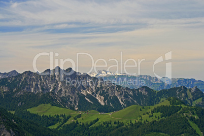 Blick von der Mondspitze Blick von der Mondspitze