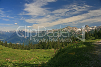 Bergpanorama - Vorarlberg